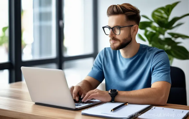범용 역량 확장을 위한 자기 관리 기술 - **"Productivity Master in a Digital Workspace"**
A young adult, male or female, with a calm and ...